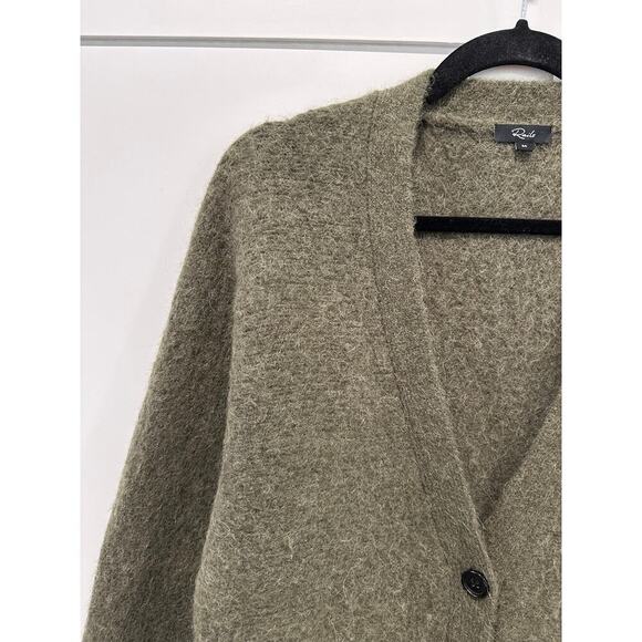 Rails Oslo Oversized Wool and Alpaca Blend Cardigan Size M - Picture 3 of 4